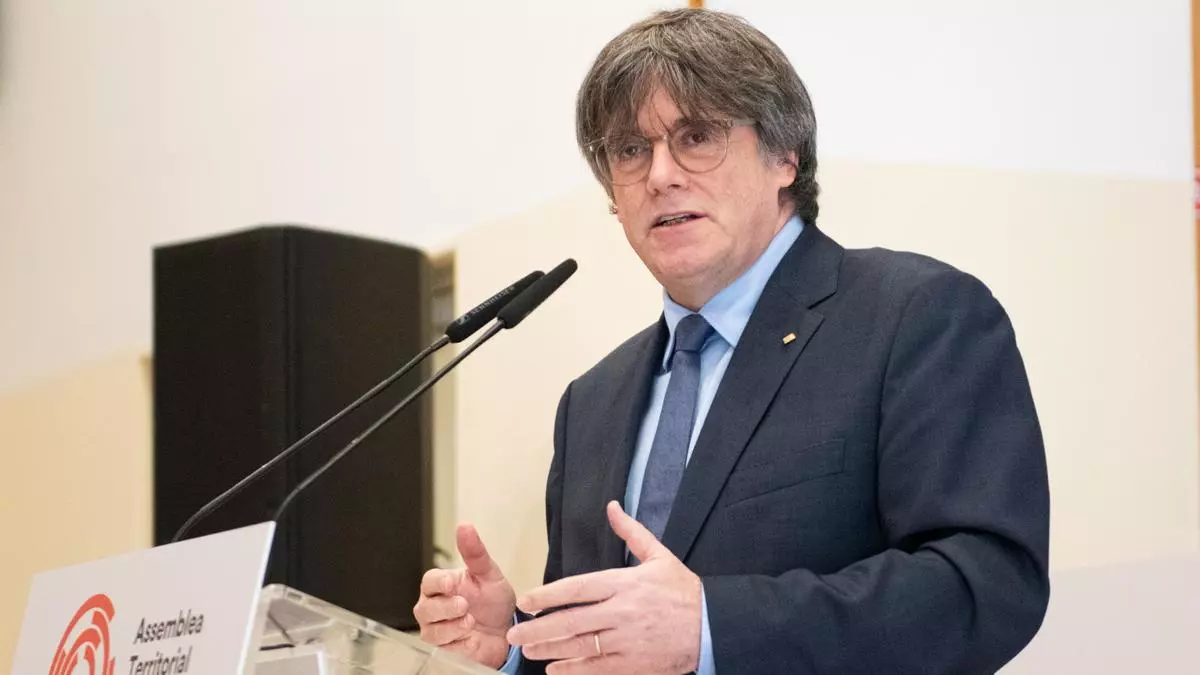 Carles Puigdemont. / EUROPA PRESS