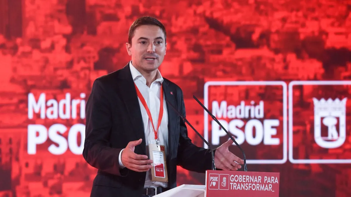 El secretario general del PSOE Madrid, Juan Lobato. | Gustavo Valiente (Europa Press)