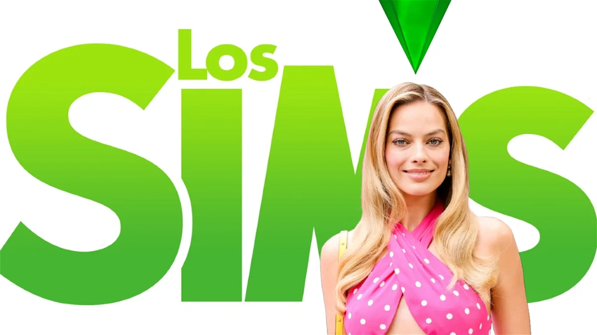 Margot Robbie pasa de unos muñecos a otros, esta vez digitales con 'Los Sims'. Imagen extraída de La Vanguardia