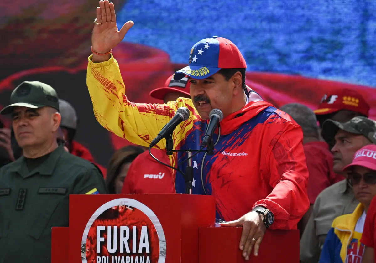El presidente de Venezuela, Nicolás Maduro AFP