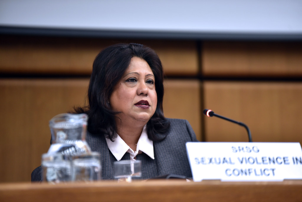 Pramila Patten, la Representante Especial del Secretario General sobre la violencia sexual en los conflictos