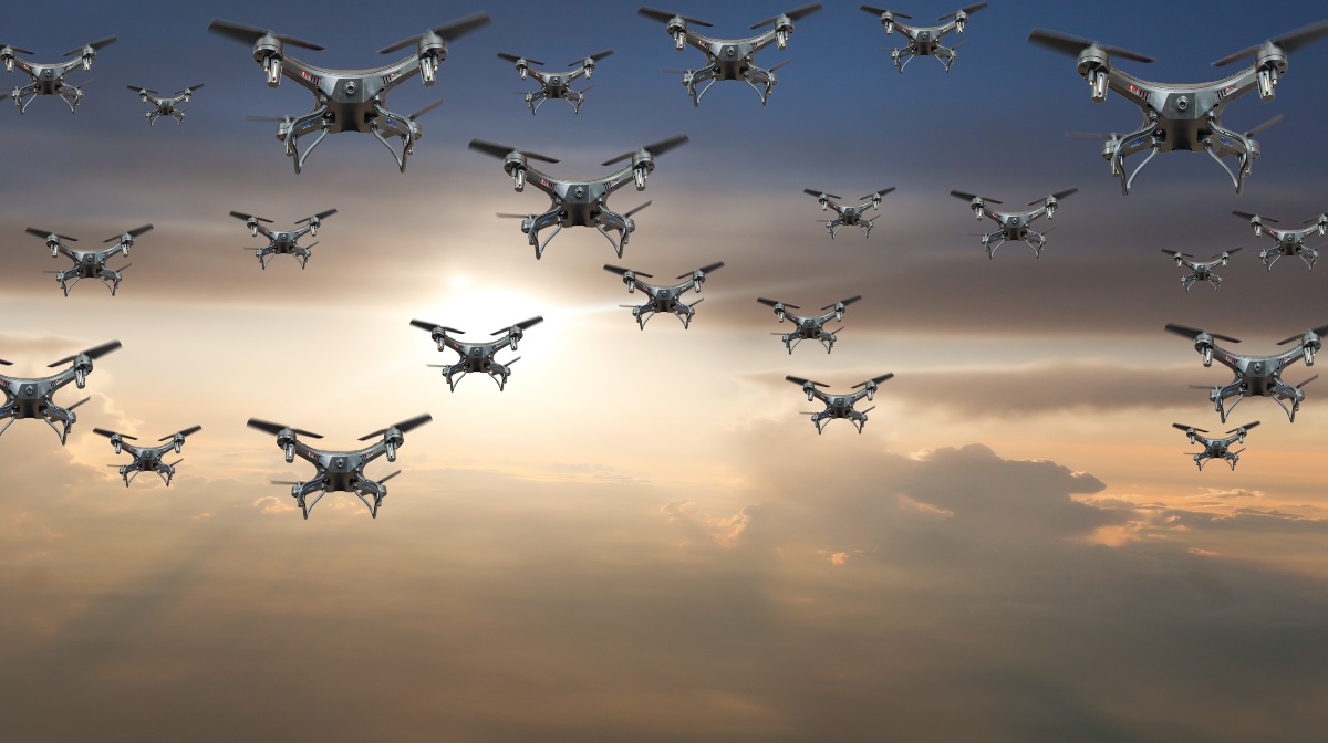Siembra de nubes con drones