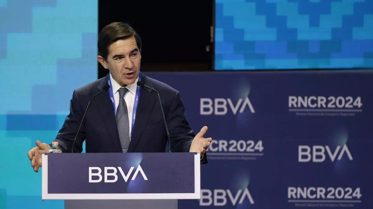 El presidente del grupo financiero BBVA, Carlos Torres Vila EFE/ José Méndez