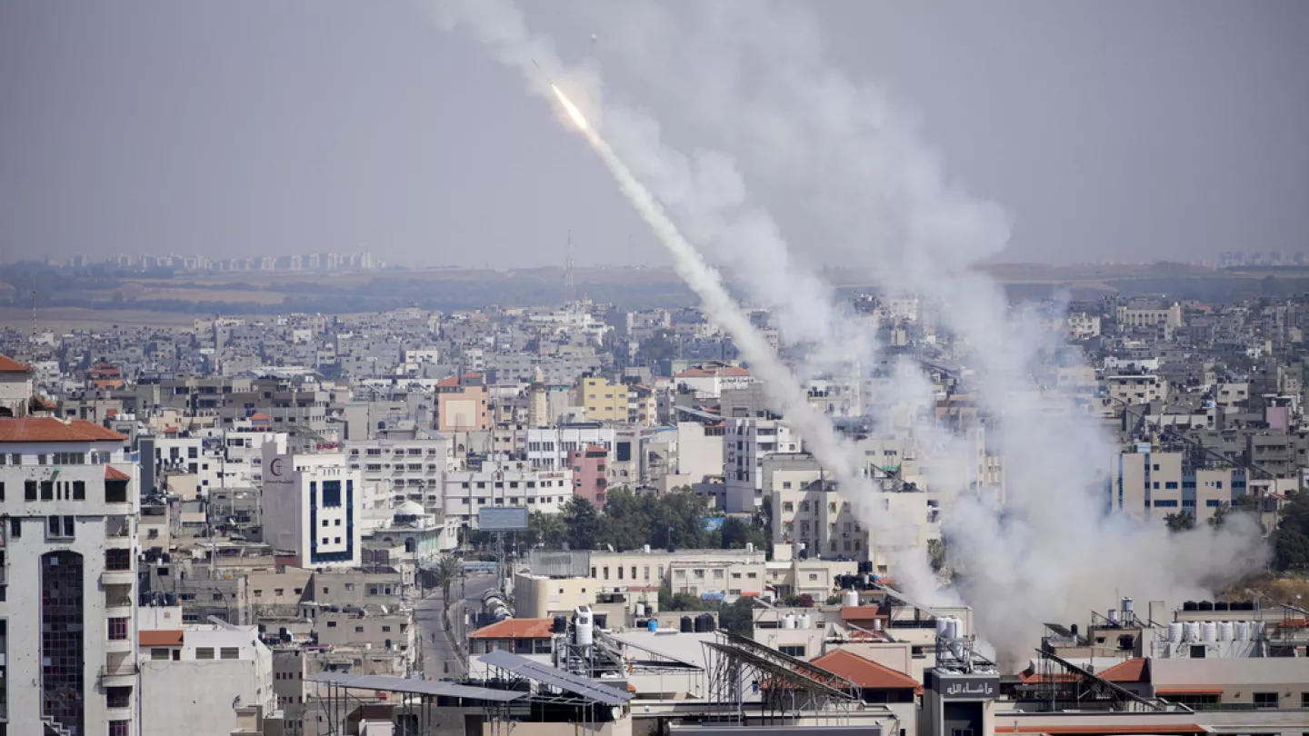 Bombardeo Israel y Rafah