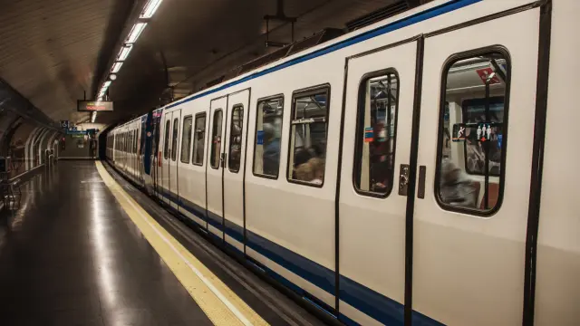 Actual andén del metro de MadridGetty Images