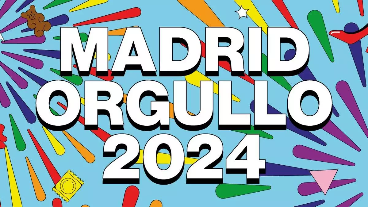 El cartel del Orgullo 2024 en Madrid Ayuntamiento de Madrid
