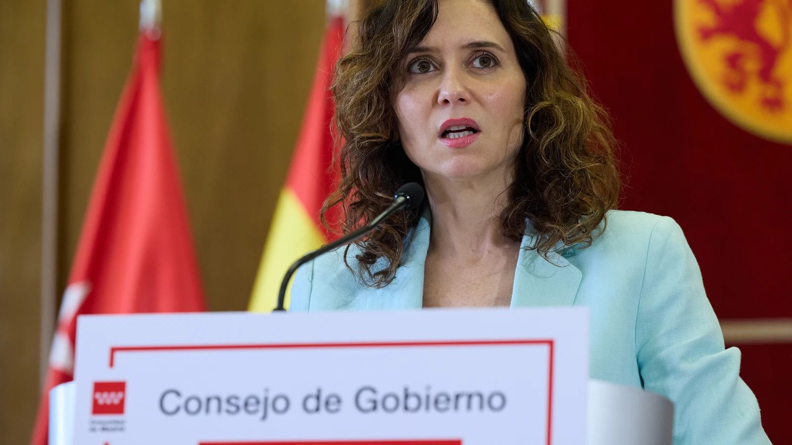 La presidenta de la Comunidad de Madrid, Isabel Díaz AyusoJesús Hellín Europa Press