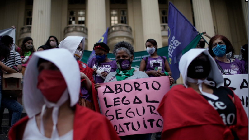 Manifestación por el aborto