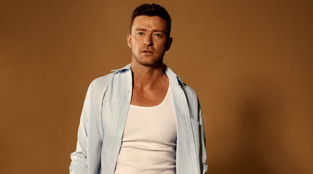 Justin Timberlake posando