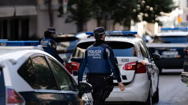 Agentes de la Policía Municipal de Madrid, en una imagen de archivo.Europa Press