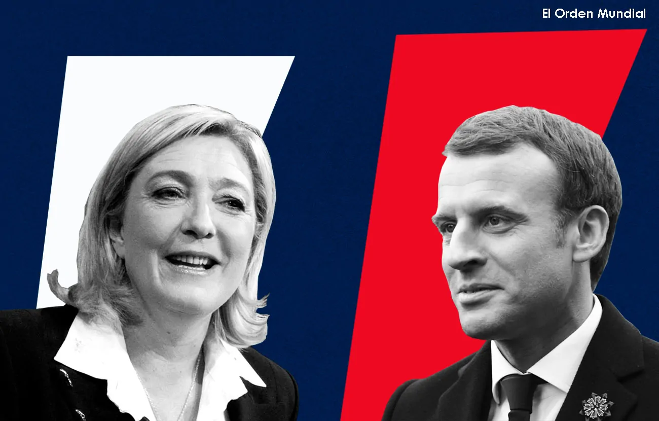 Edit de Macron y Le Pen