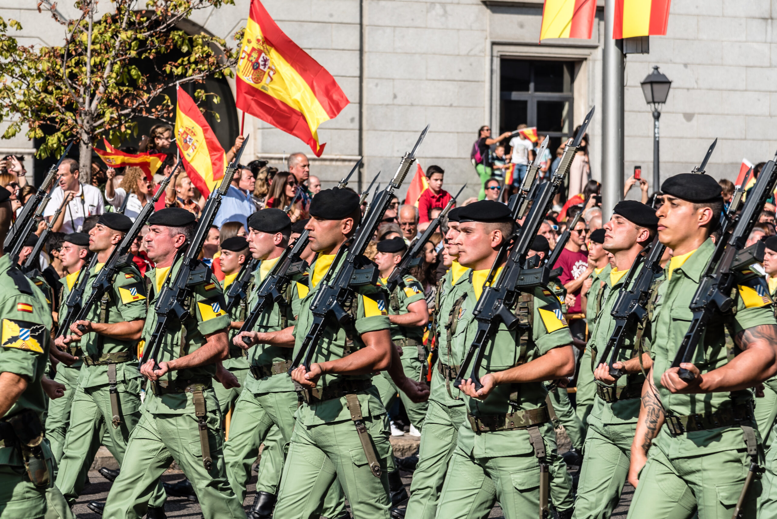Desfile del ejército de España