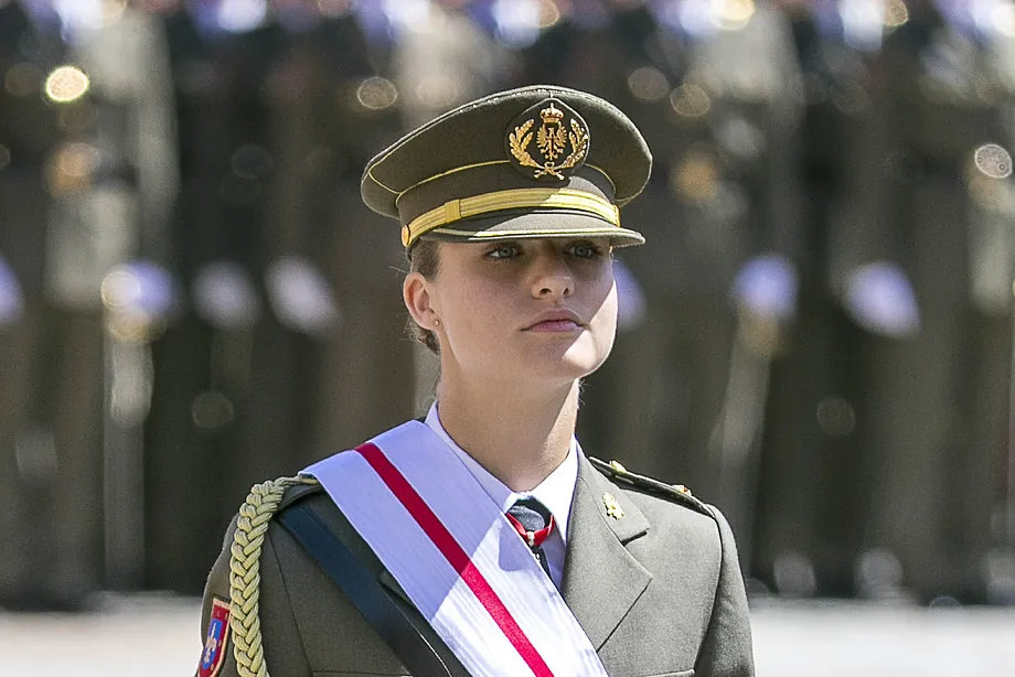 La Princesa de Asturias en una imagen de archivoJAVIER CEBOLLADAEFE