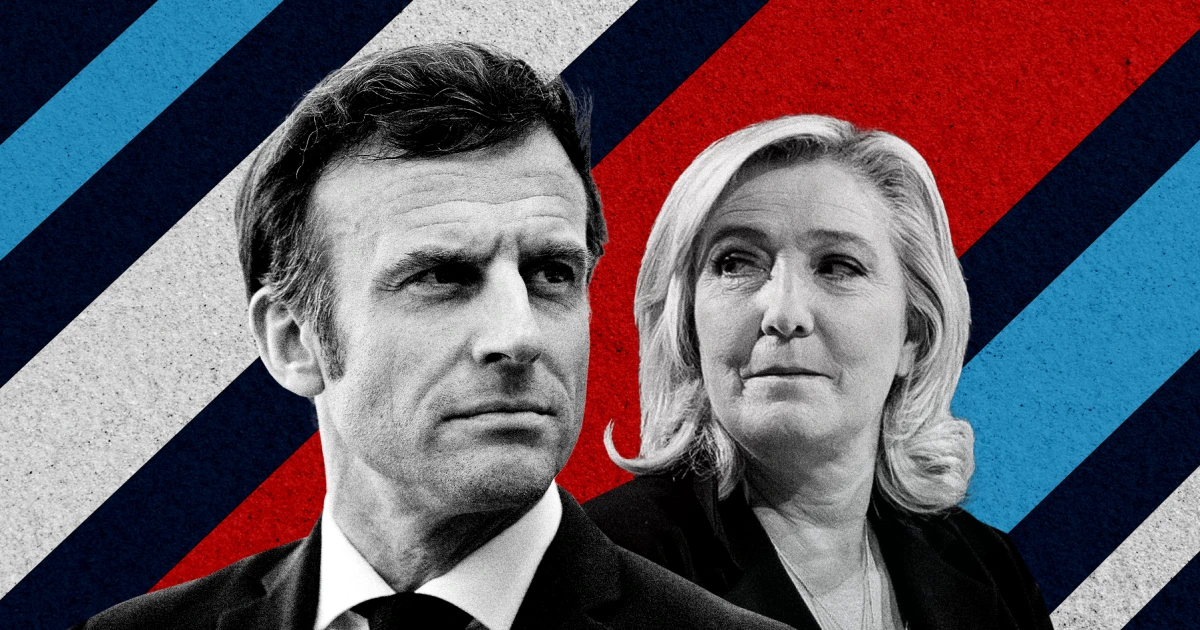 Edit de Macron y Le Pen