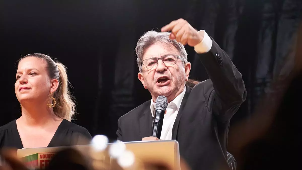 El líder de la Francia Insumisa y uno de los referentes del nuevo Frente Popular, Jean-Luc Mélenchon. Getty Images