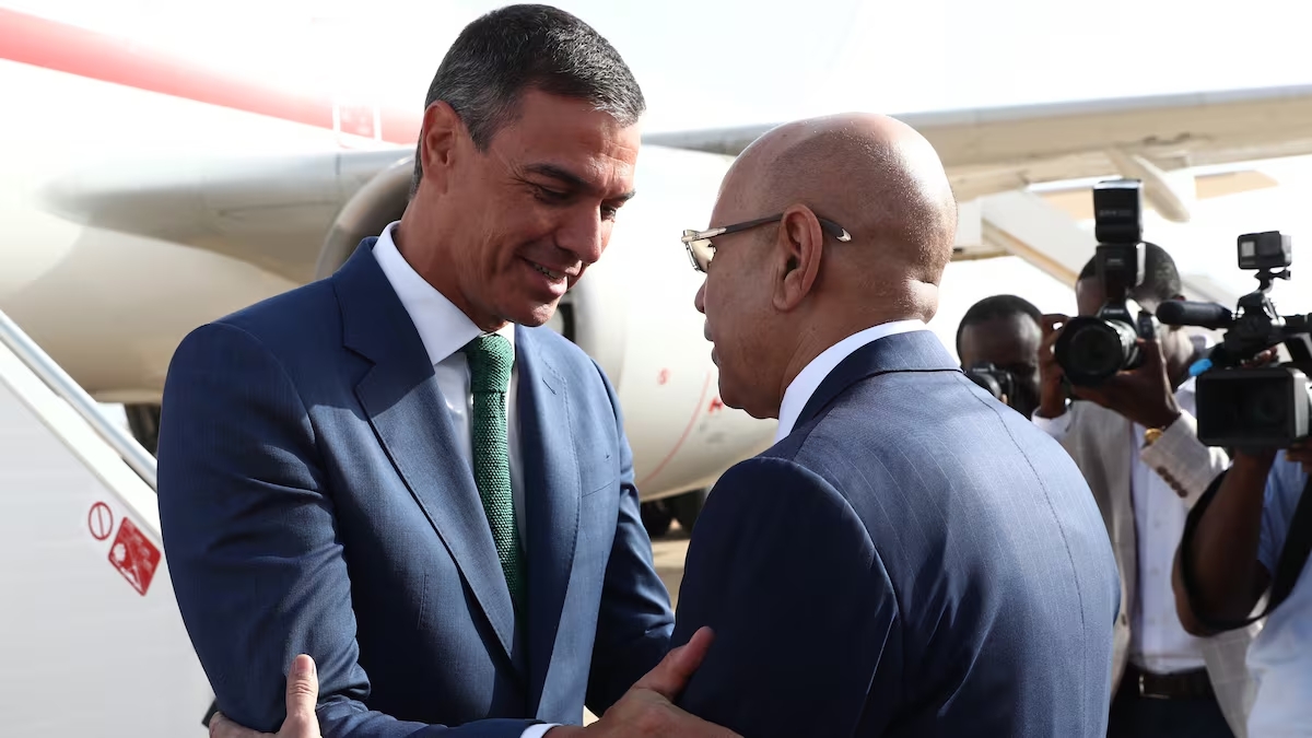 El presidente del Gobierno en su gira por África