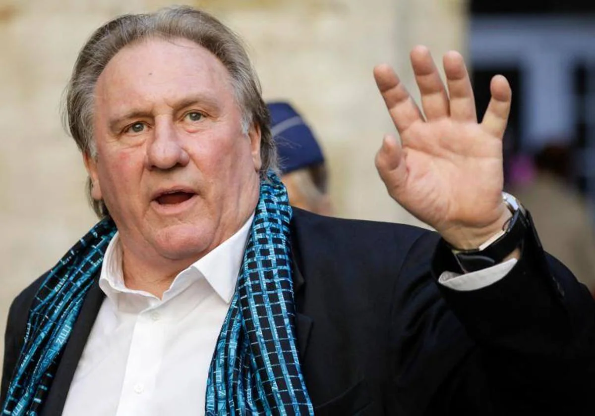 El actor Gérard Depardieu