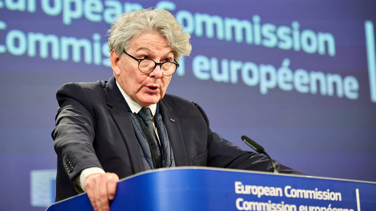 Comisario Europeo Thierry Breton