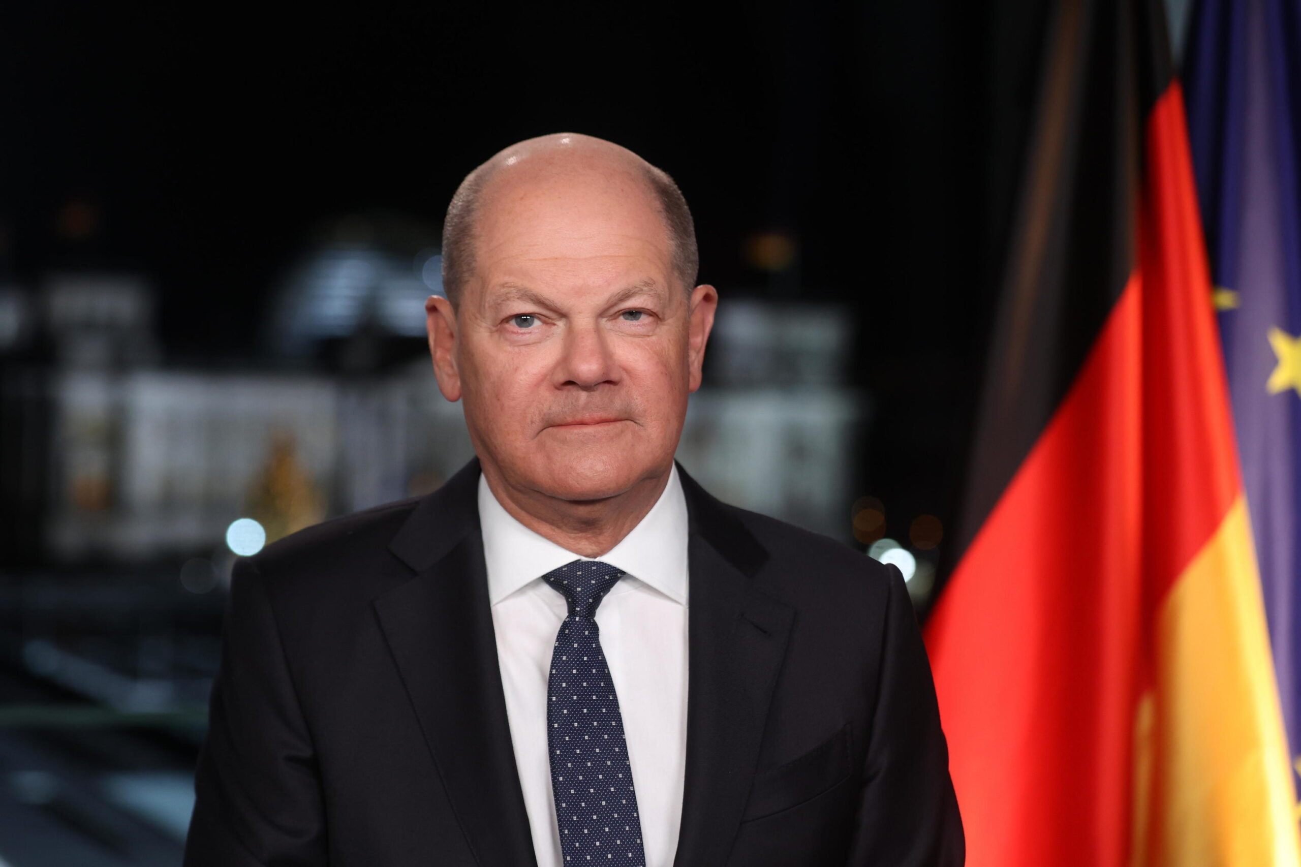 El canciller de Alemania Scholz