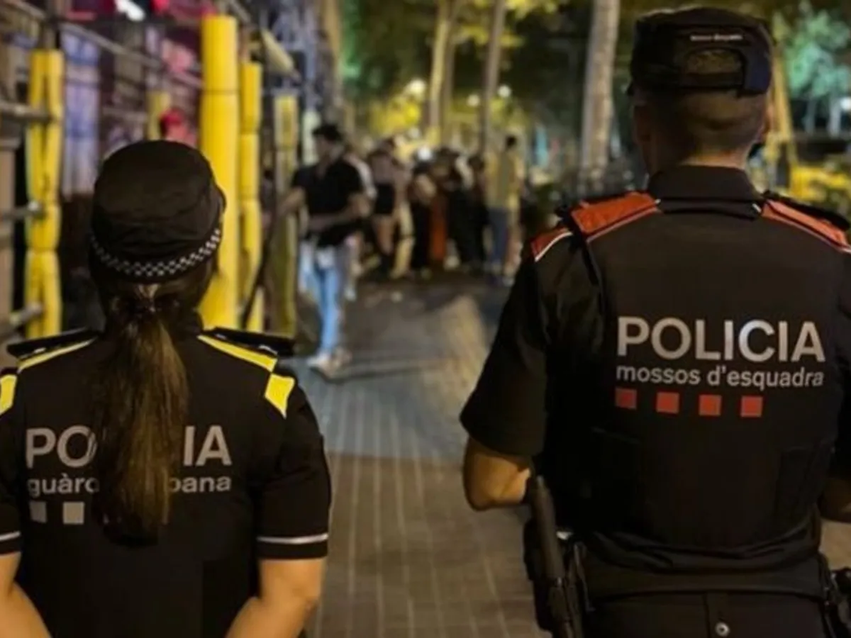 Efectivos de los Mossos