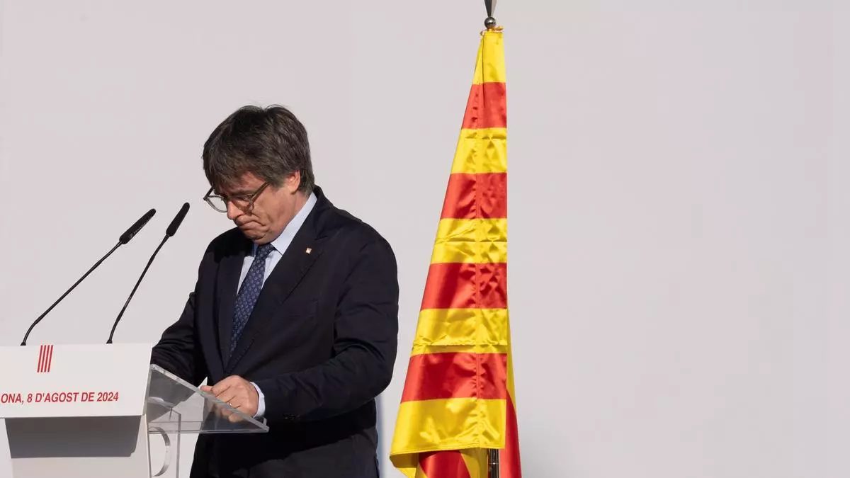 El expresidente de la Generalitat de Catalunya Carles Puigdemont David Zorrakino - Europa Press