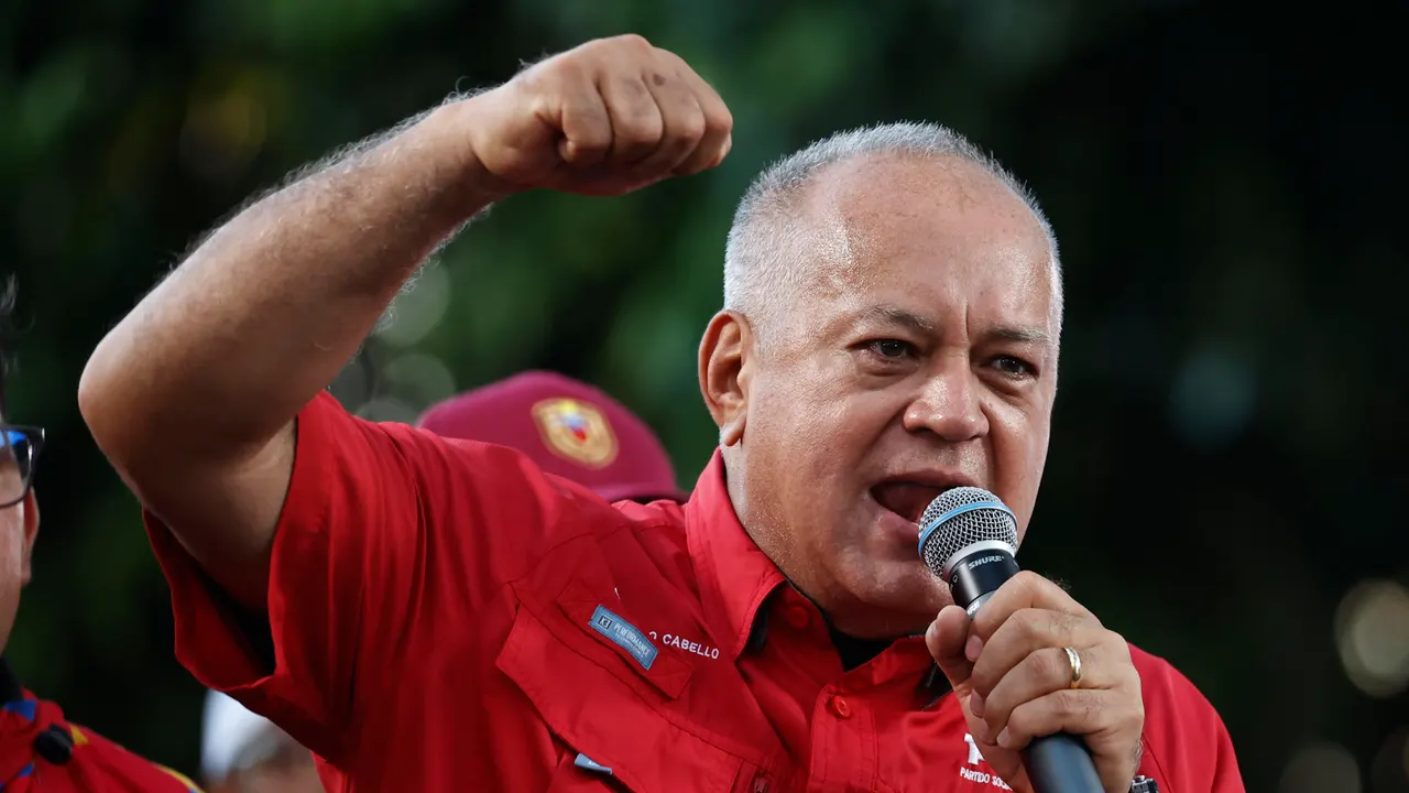 El ministro Diosdado Cabello