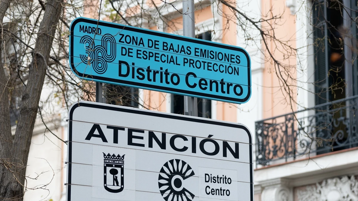 Zona de Bajas Emisiones en Madrid