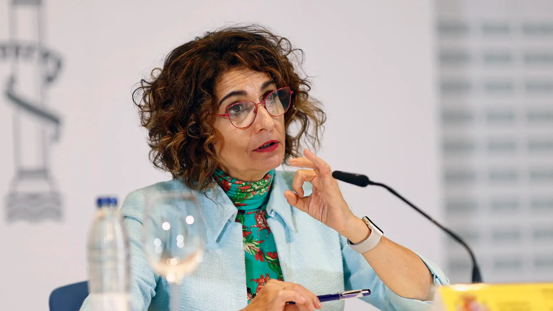 La ministra María Jesús Montero