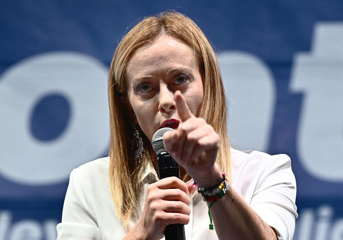 Primera ministra italiana Meloni