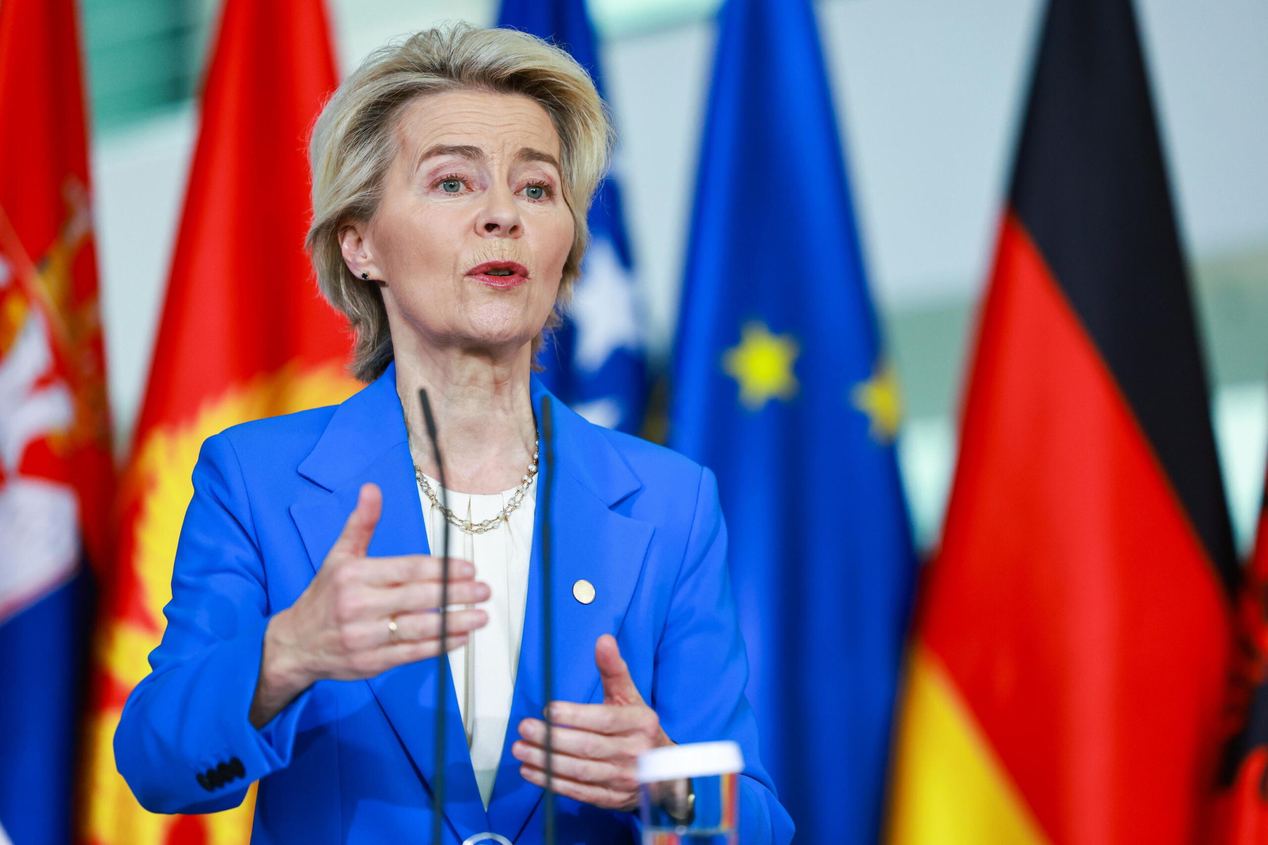 Presidenta de la Comisión Úrusla Von der Leyen