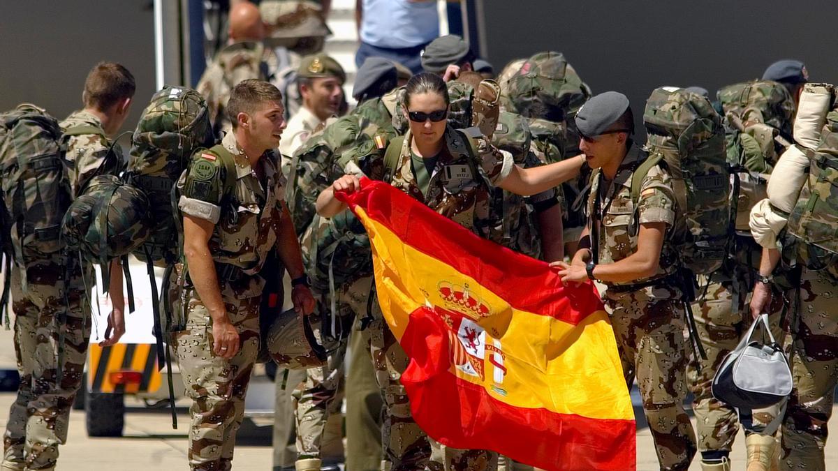 Militares españoles