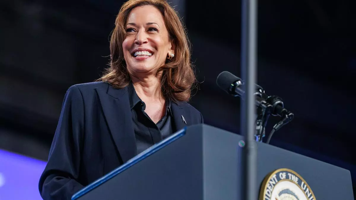 La vicepresidenta Kamala Harris Europa Press / Contacto / Andrew Roth - Only For Use In Spain