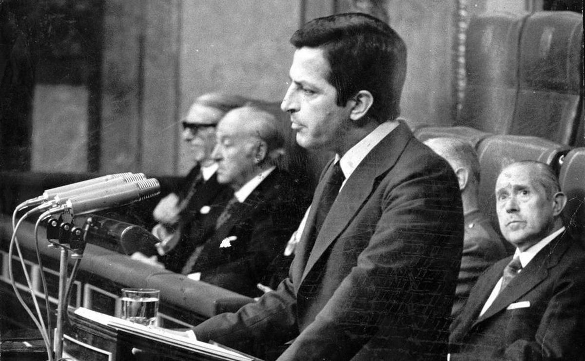 Adolfo Suárez, líder de la Transición