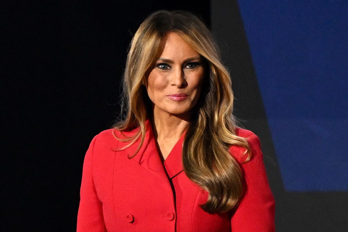 Melania Trump en un evento