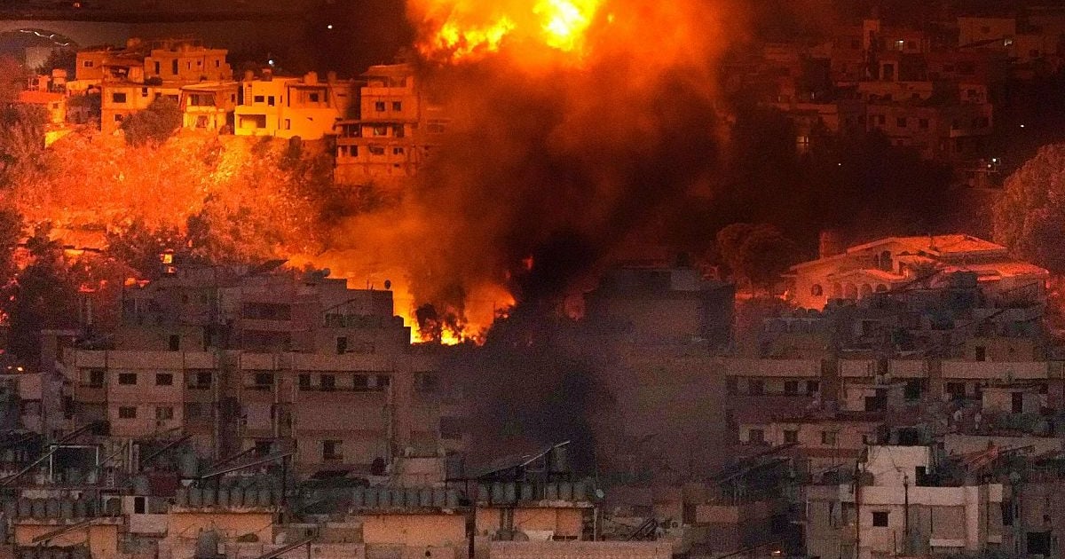 Beirut bombardeada