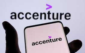 Accenture en una pantalla de móvil