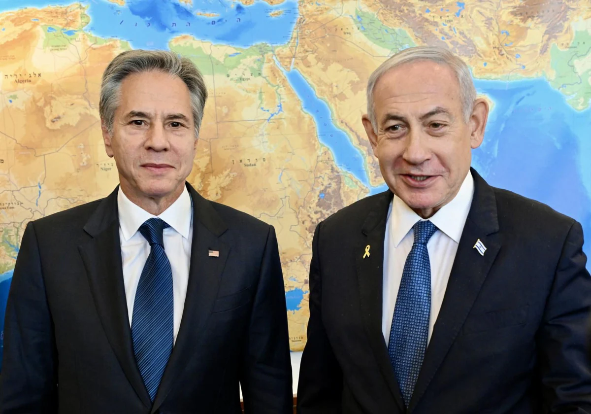 Blinken y Netanyahu