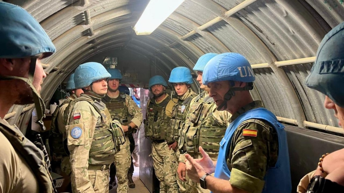 Soldados españoles de Unifil