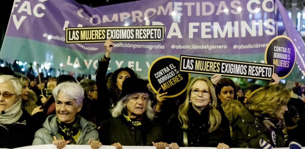 Manifestaciones por el 25-N en Barcelona, Madrid y el resto de ciudades de España, en directo Dani Duch