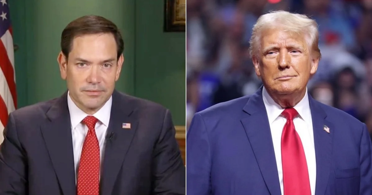 Marco Rubio y Donald Trump