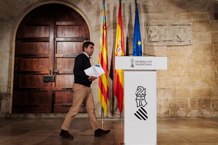 El presidente de la Generalitat Valenciana, Carlos Mazón.Europa Press via Getty Images