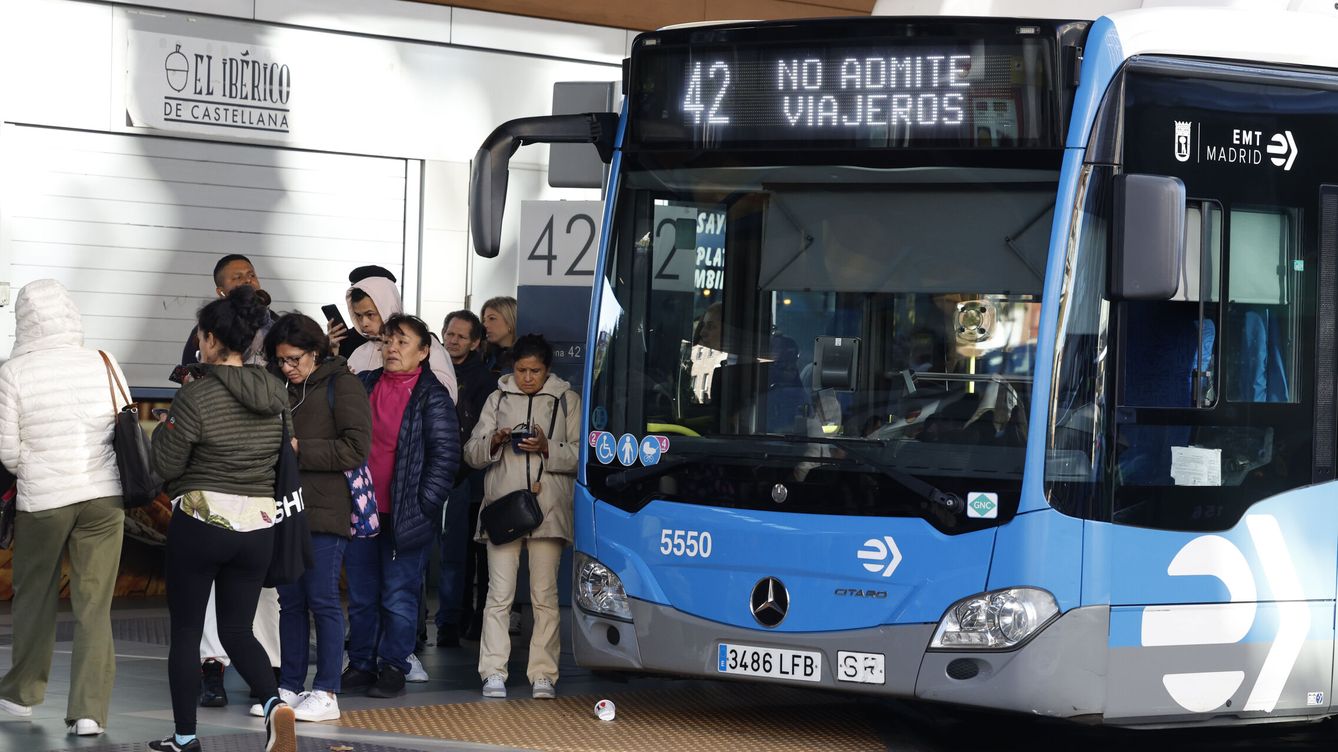 Autobús en Madrid