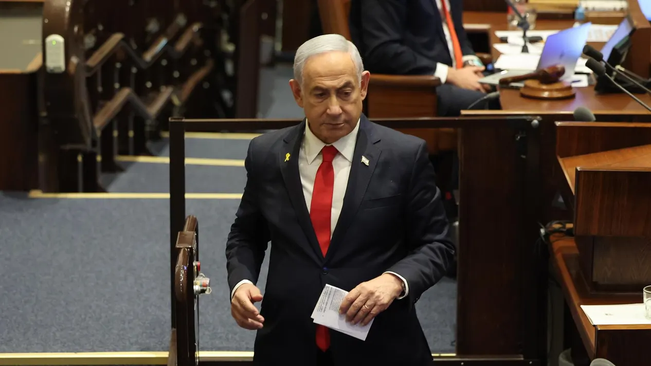 Imagen del primer ministro, Benjamín Netanyahu.Abir Sultan - Efe