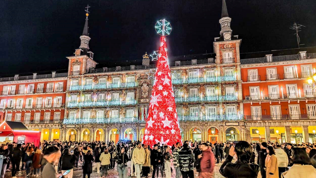 Luces de Navidad en Madrid