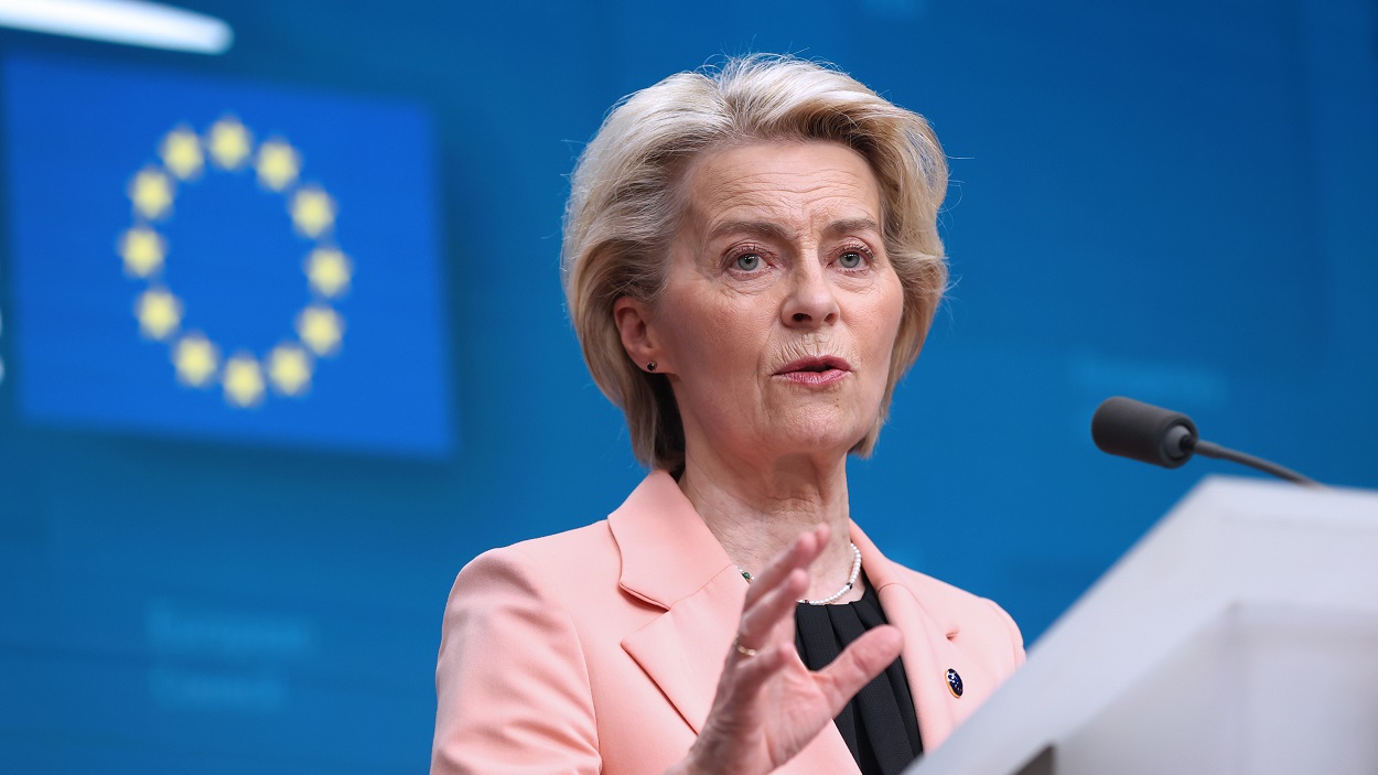 Von der Leyen en la Comisión