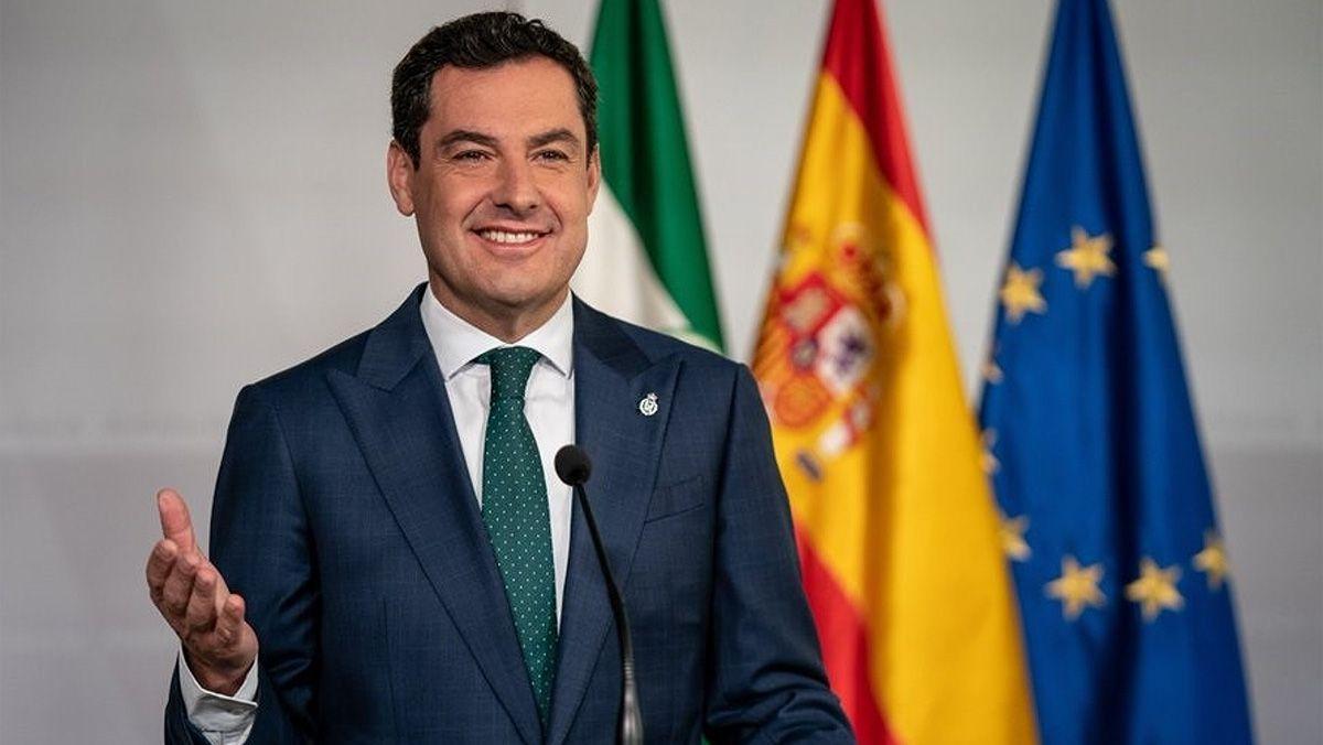 Presidente de la Junta de Andalucía Moreno