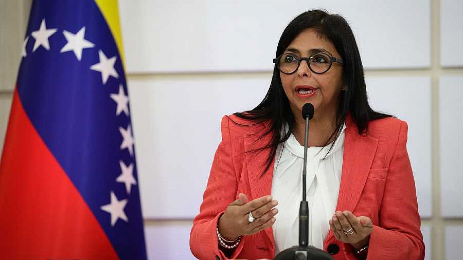 Vicepresidenta venezolana Delcy