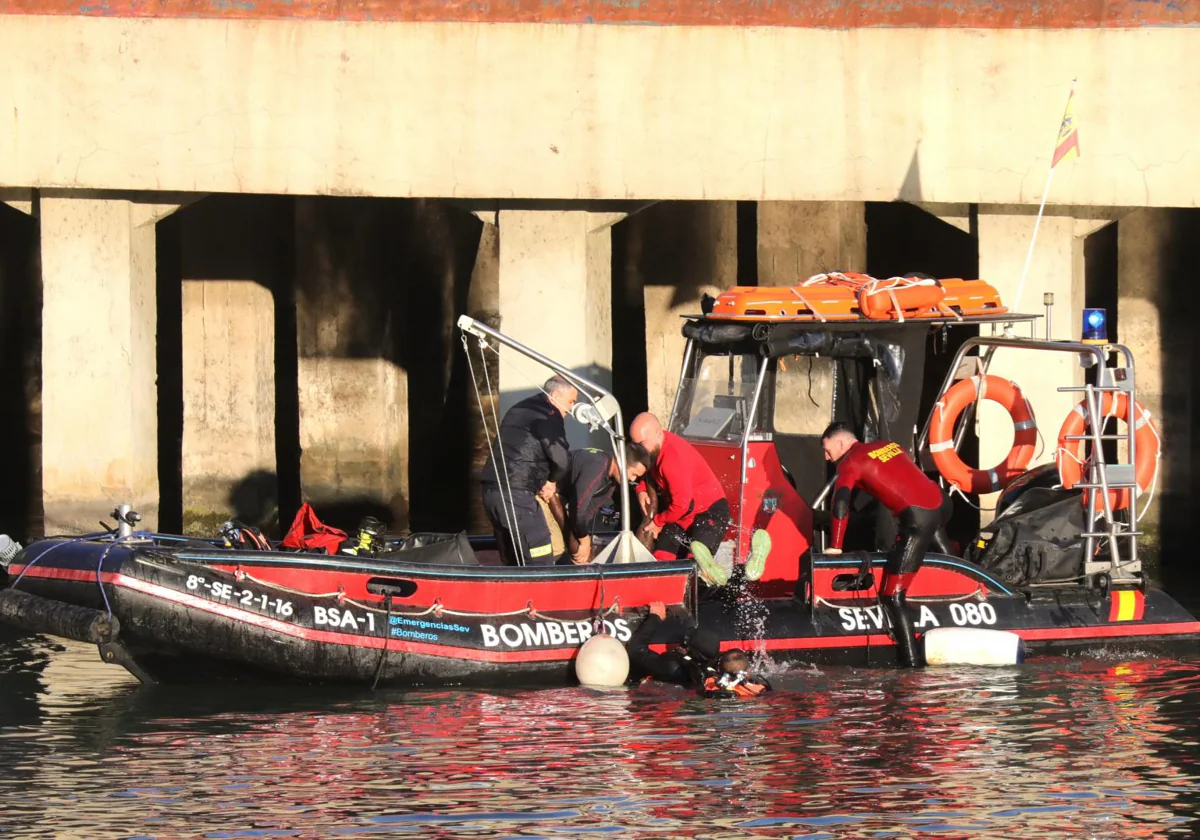 Rescate mantero fallecido Sevilla