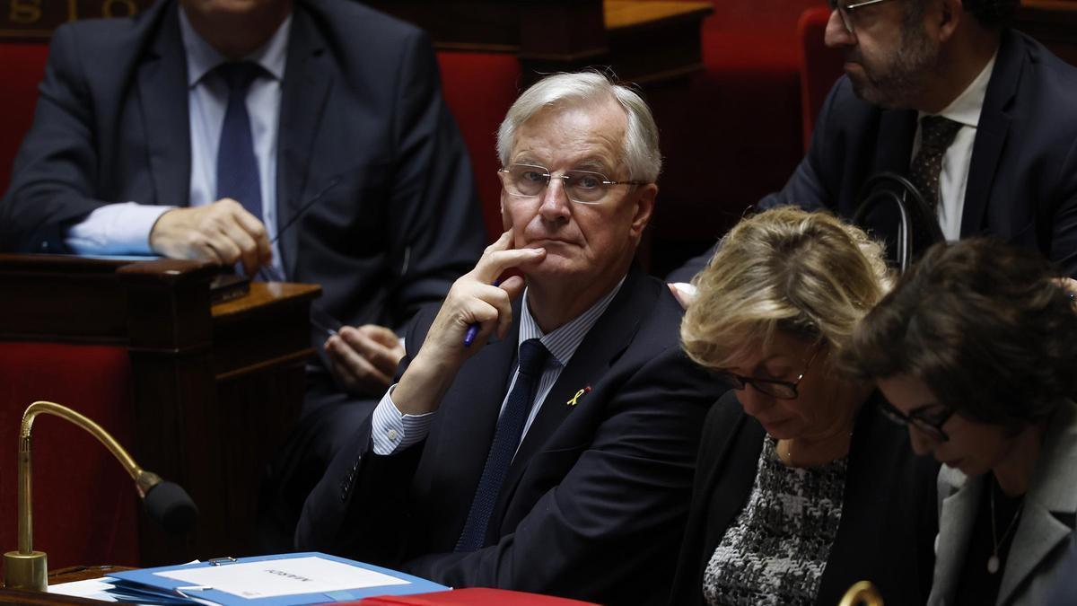 Exprimer ministro francés Barnier