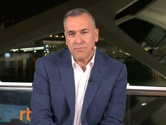 Xabier Fortes, presentador de 'La noche en 24 horas'. (RTVE)